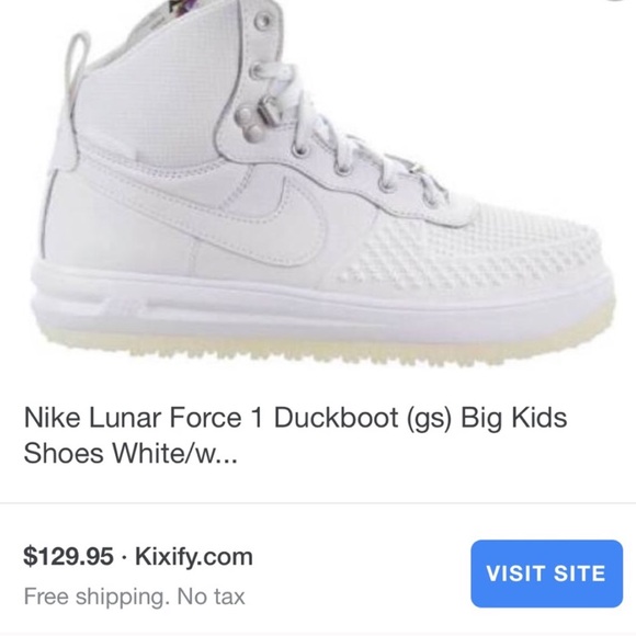 Firm price😇New Nike Lunar Air Force 1 duck boots - Picture 5 of 8